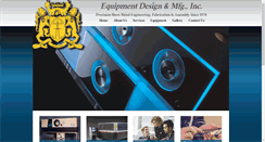 Desktop Screenshot of equipmentdesign.net