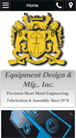 Mobile Screenshot of equipmentdesign.net